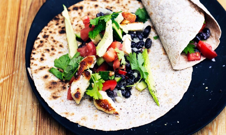 Burritos opskrift