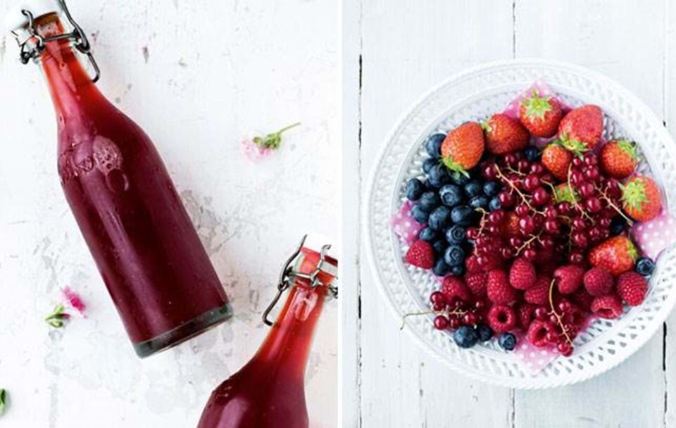 Hjemmelavet saft