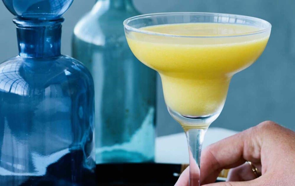 Skøn margarita med fersken