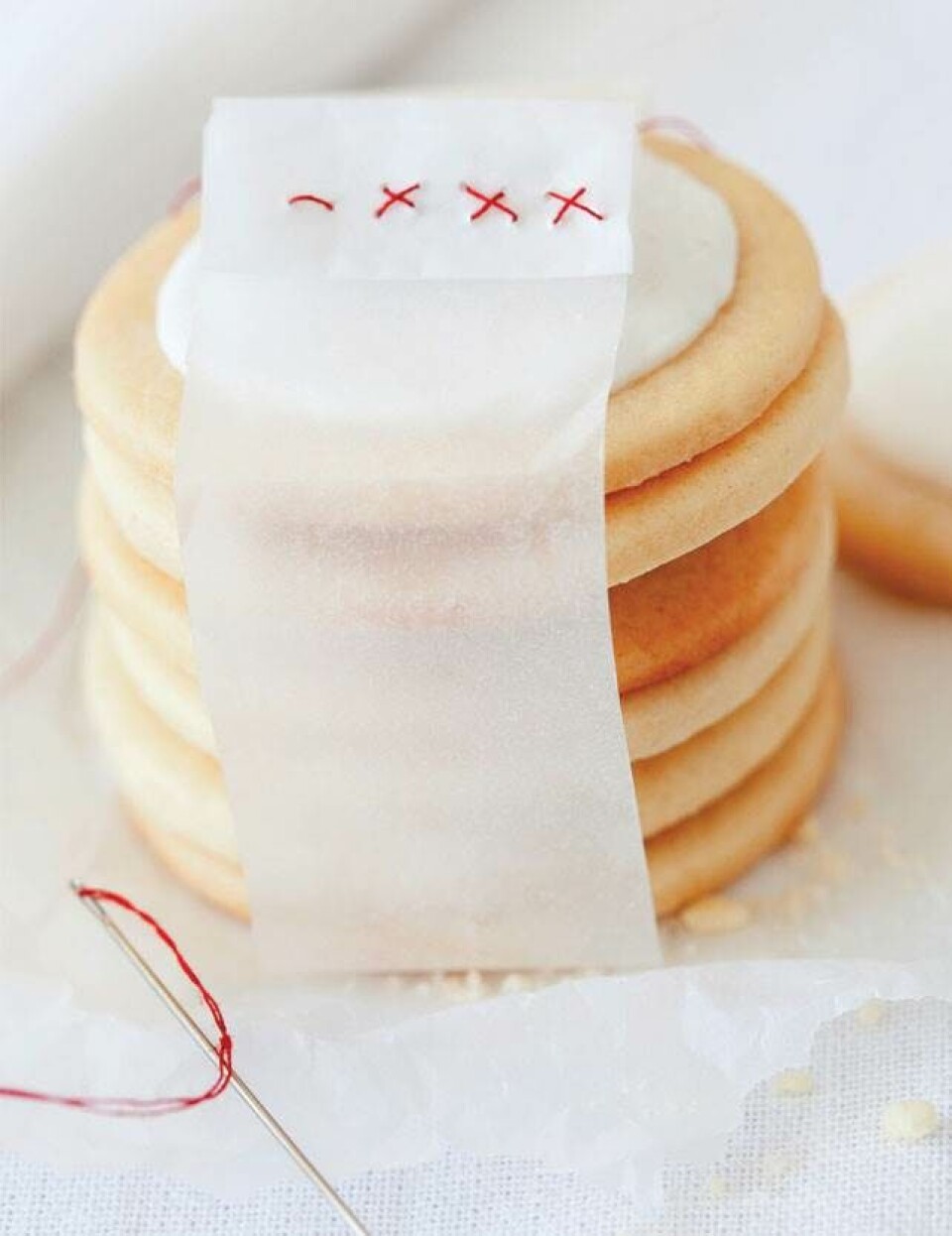 Lime småkager med glasur