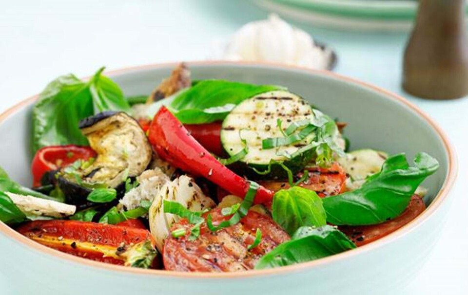 ratatouille på grillen