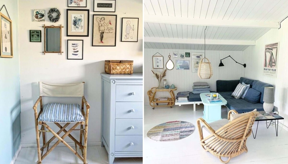 Kom indenfor hos Sara Falbys sommerhus - se det her