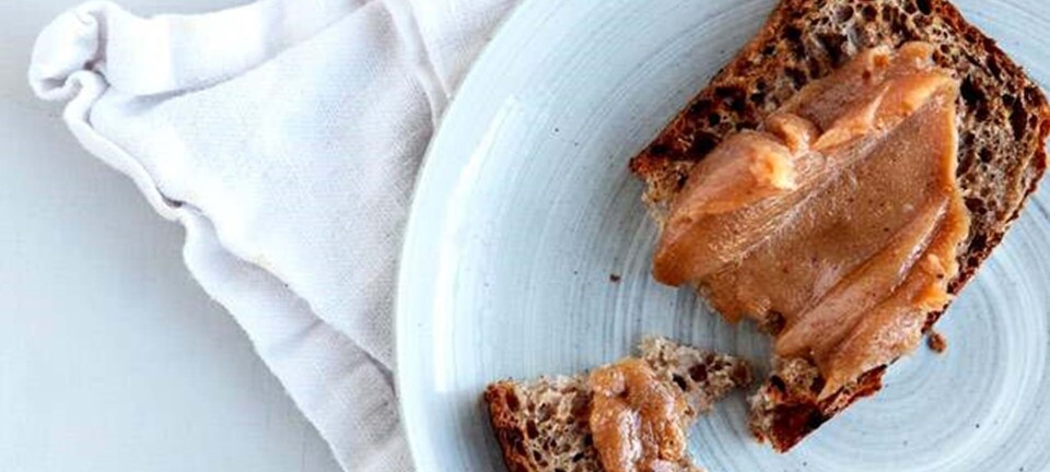 Hvid chokolade-hasselnøddesmør