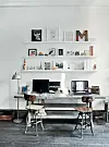 Rå newyorkerstemning møder fine franske lopper i dette skønne byhus
