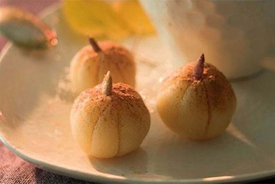 Halloweensnacks: Marcipangræskar