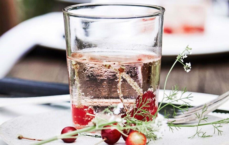 Spritz med rosé og vodka