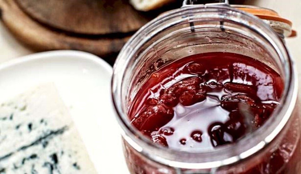 Blommerelish med citron, chili og ingefær