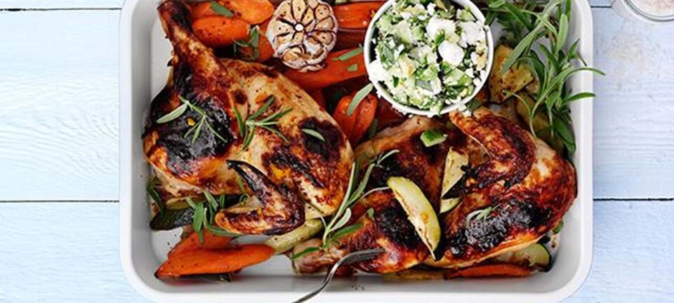 Citruskylling i bradepande