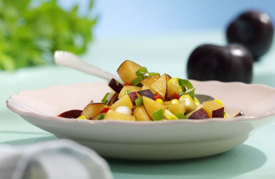 Blommesalsa med chili