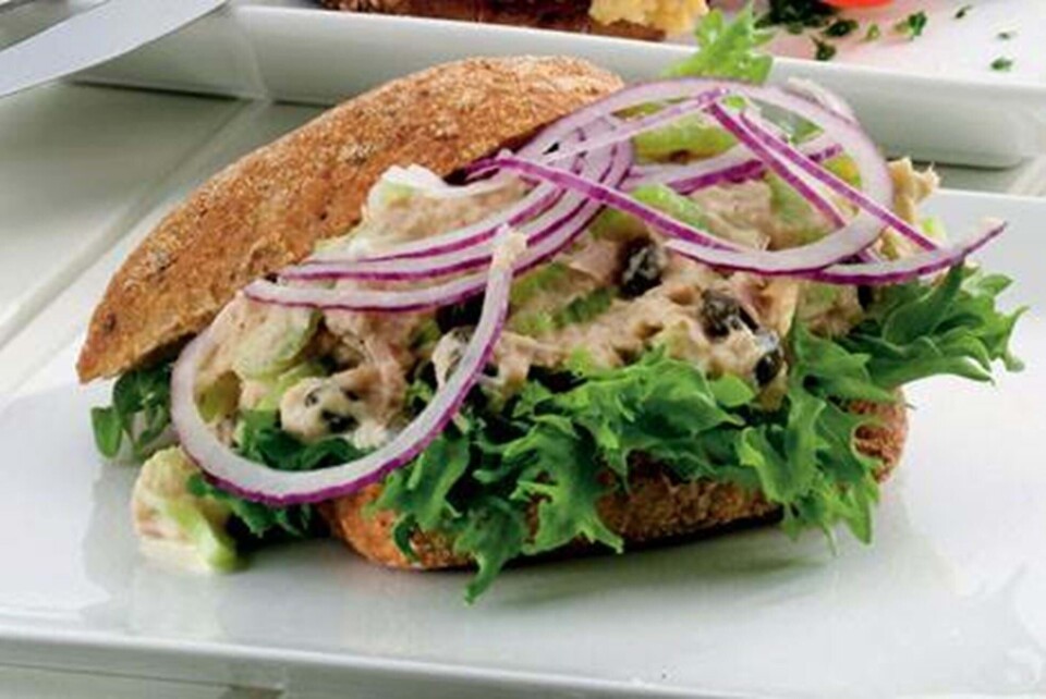 Sandwich med tunfisk