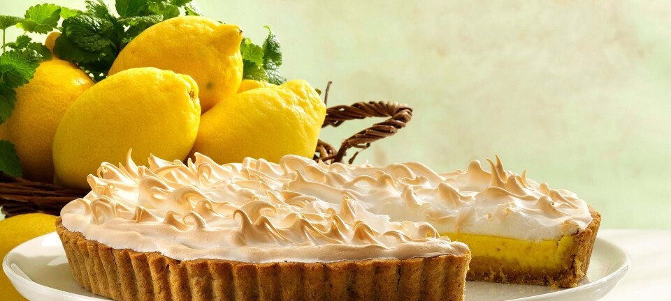 Skøn citrontærte med marengs