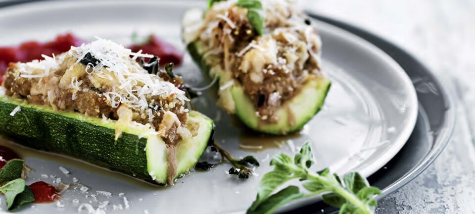 Skøn hverdagsmad: Fyldte squash med krydret kalvekød