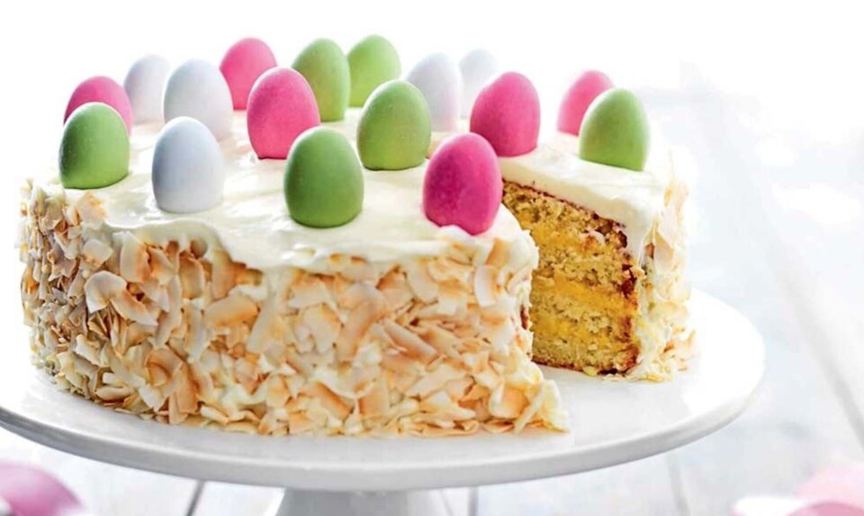 Påskekage med kokos og citron