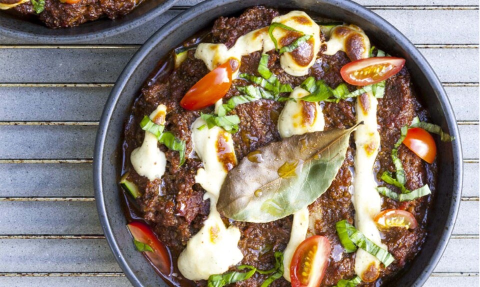 Vegansk glutenfri lasagne