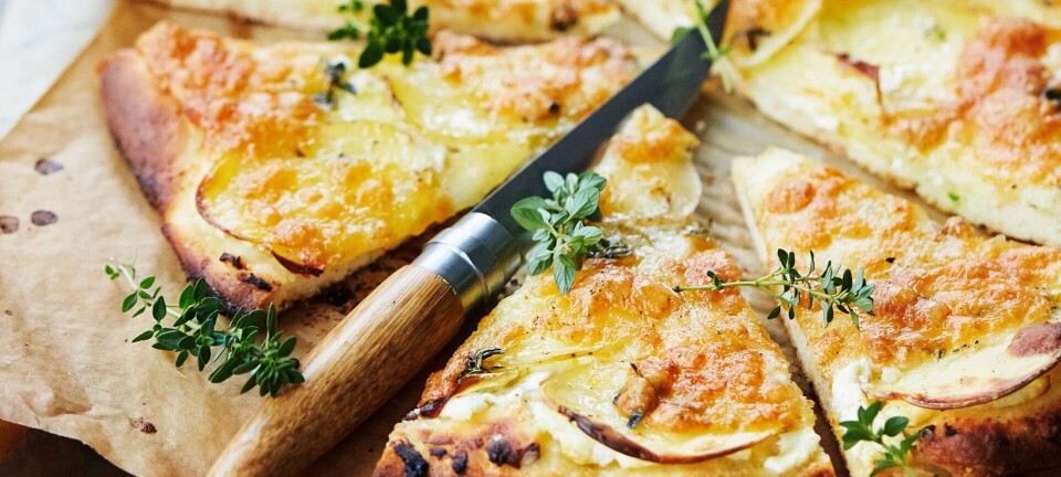 Nem opskrift på lækker kartoffelpizza