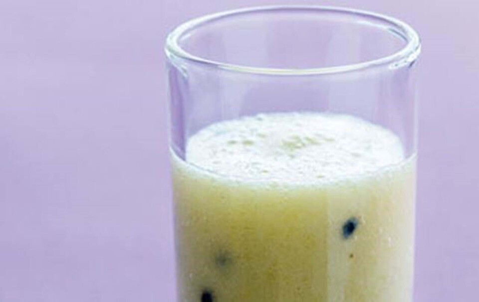 Passionssmoothie med hyldeblomst