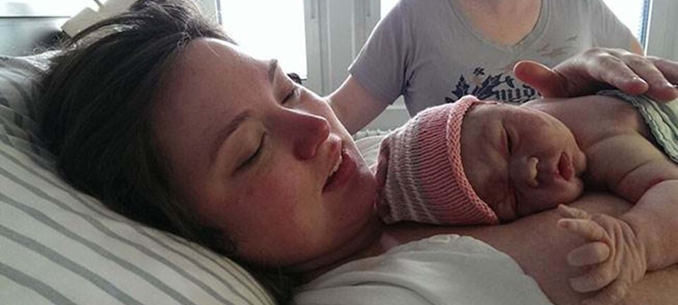 Min fødsel: “Jeg var alene med veerne'