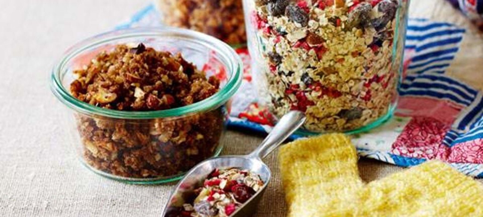 Granola med havregryn