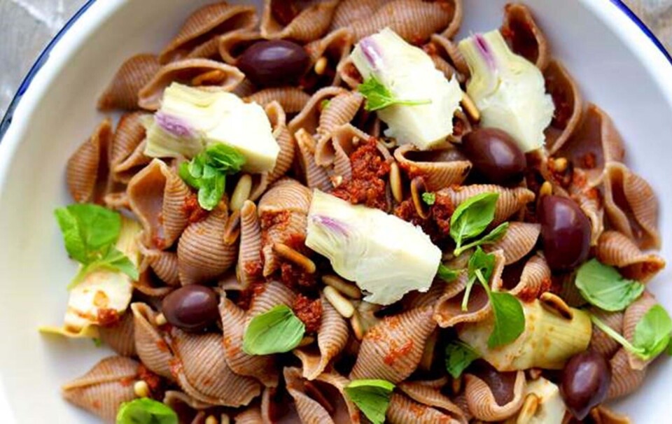 Ditte Ingemanns pastasalat med tomattapenade