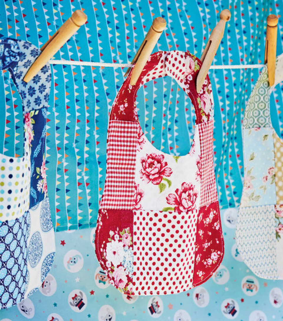 Hagesmæk i patchwork