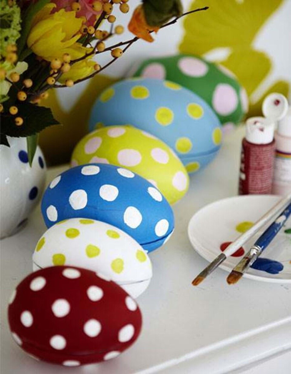 DIY: Prikkede påskeæg