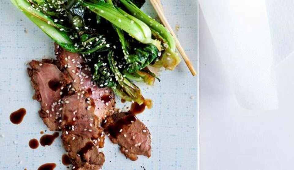 Andebryst opskrift med bok choy