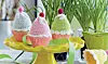 Skønne hæklede cupcakeæg
