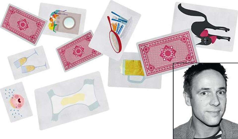 Far fortæller: “Skat, skal vi spille Sorteper om ungerne?”