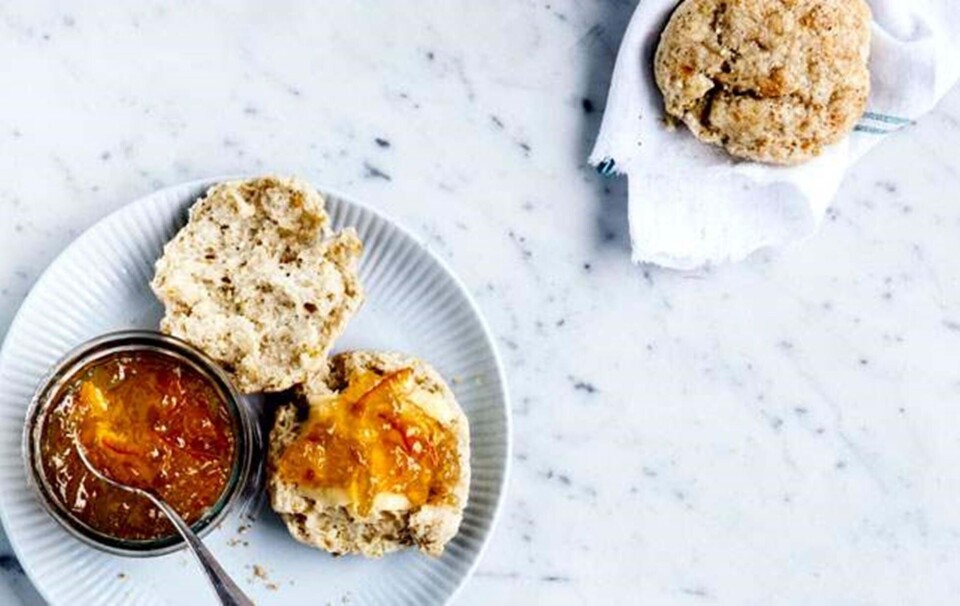 Scones med citrus