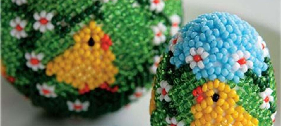 Perlesyning: Skønne æg med kyllinger