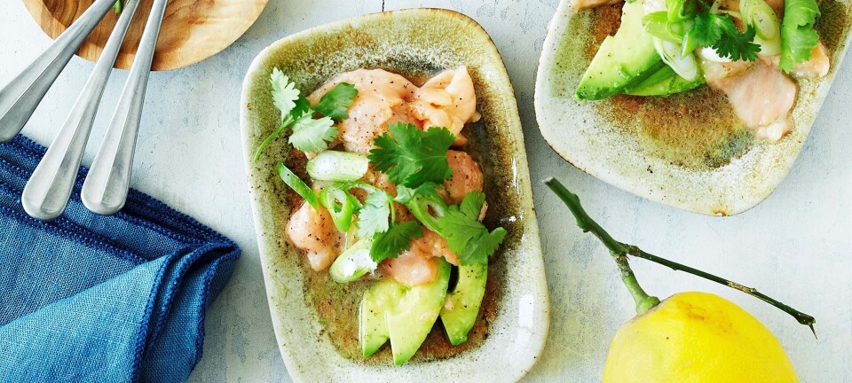 Ceviche med laks - nemt og lækkert