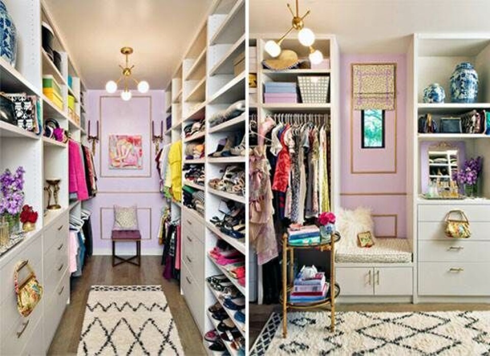 Walk in closet – 10 inspirerende løsninger til din garderobe