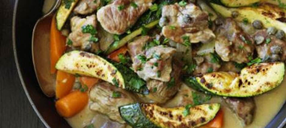 Lammegryde med citron og kapers