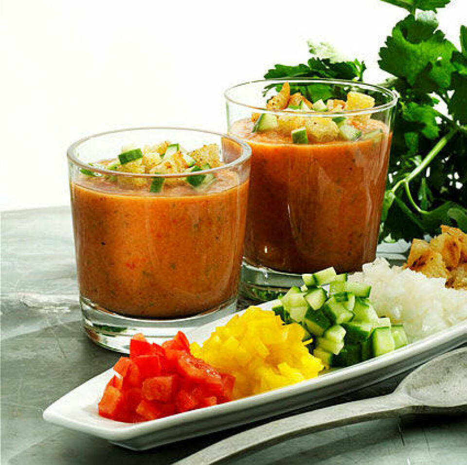 Gazpacho: Få brødrene Prices bedste opskrift