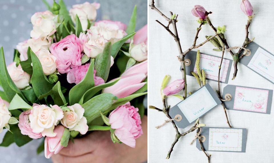 Skab den fineste fest med rosa nuancer