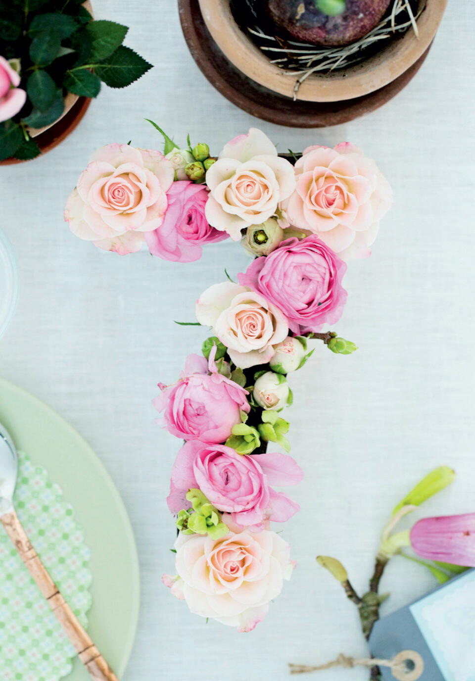 Bogstav eller tal dekoration