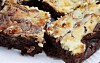 Cheesecake marmorerede brownies
