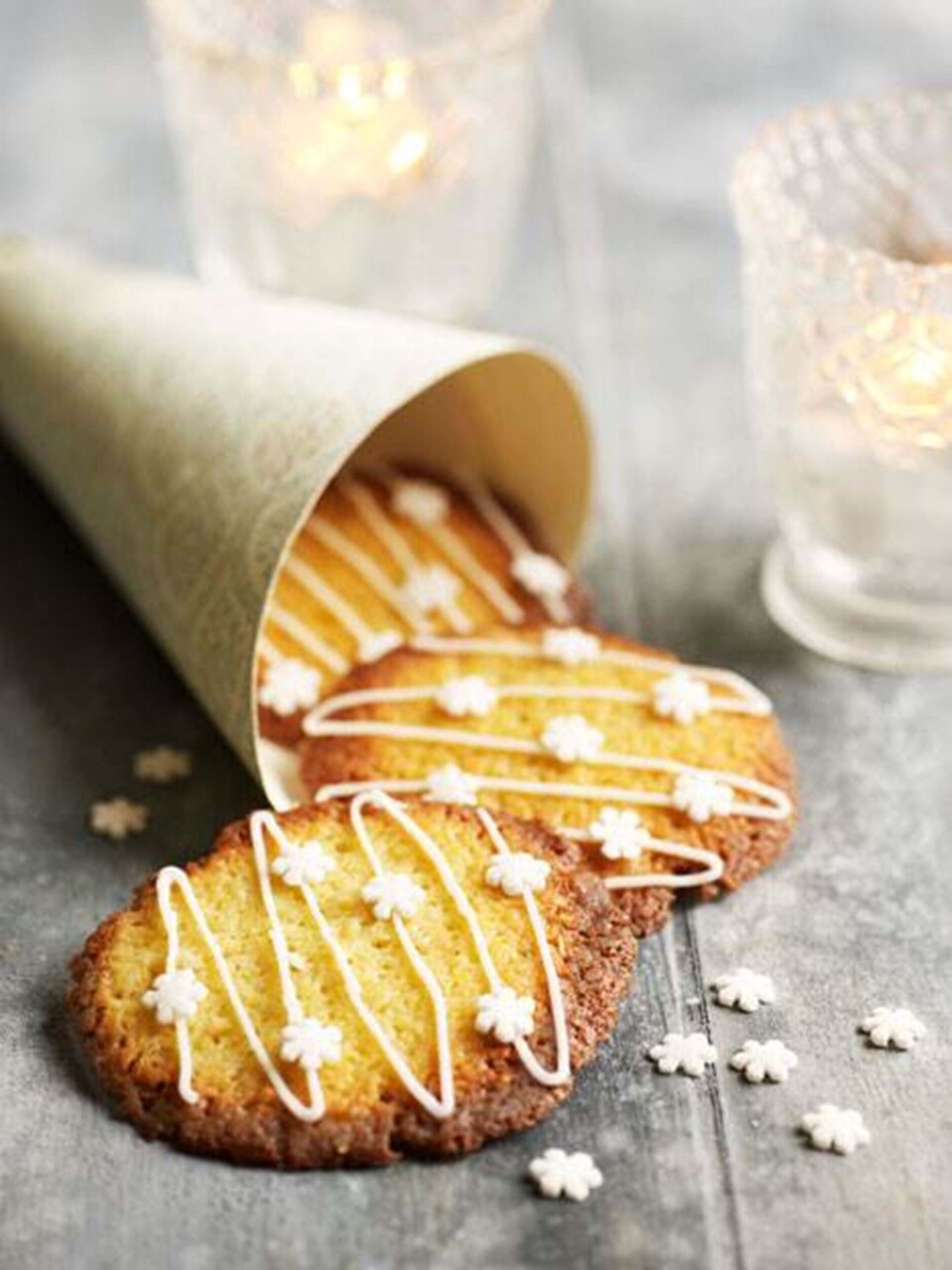 Mandel-appelsin småkager