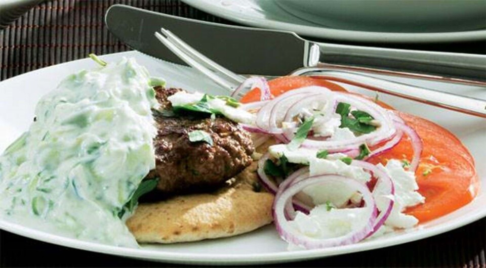 Græsk burger