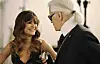 Karl Lagerfeld og Rachel Bilson filmer Magnum reklame