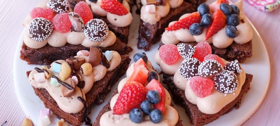 Skøn chokoladekage med Dumle-creme