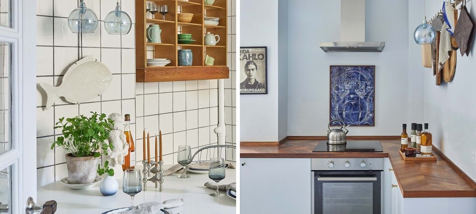 Da Eva-Marie overtog lejligheden, var den misligholdt – nu har hun skabt et sandt drømmekøkken