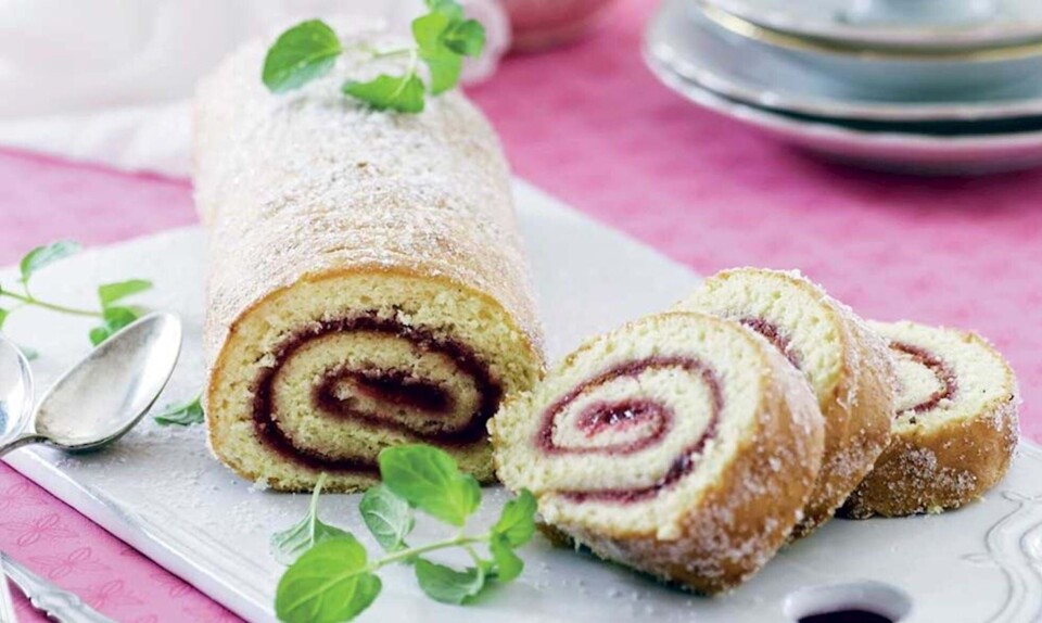 Hindbærroulade