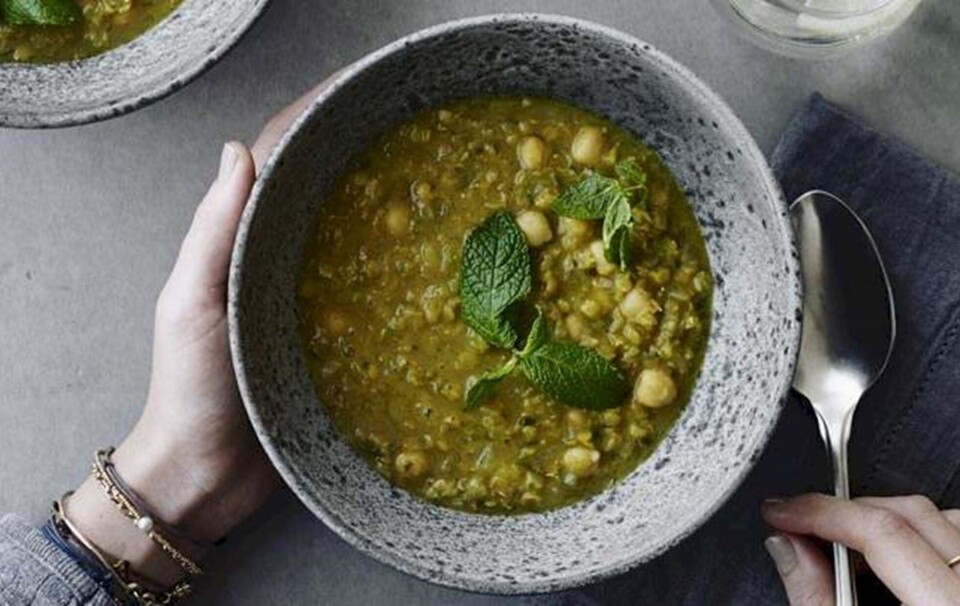 Dahlsuppe med kikærter