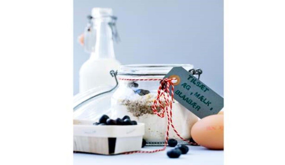 Pandekage opskrift med blåbær