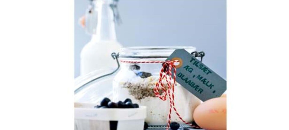 Lækre blåbærpande-kager