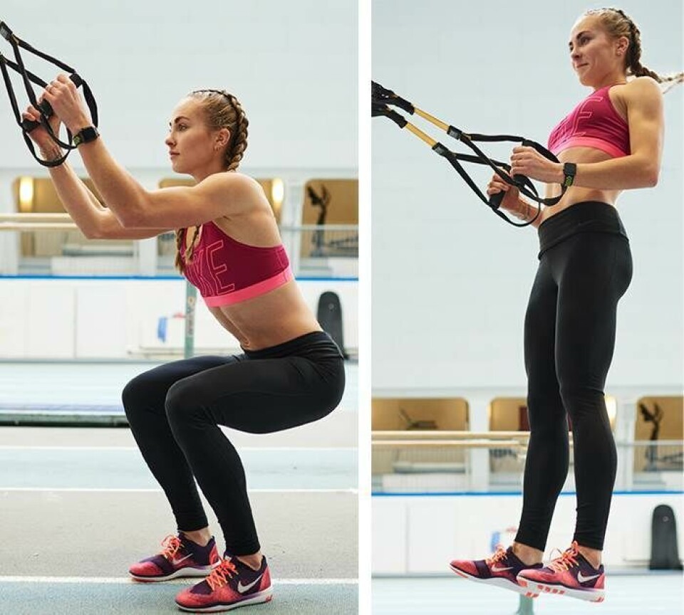 Stina Troest: 4 TRX-øvelser til en stærk krop