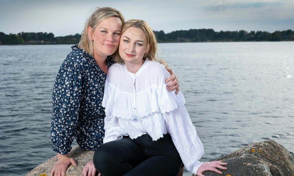 Marthe Fensbekk Jensen og datter