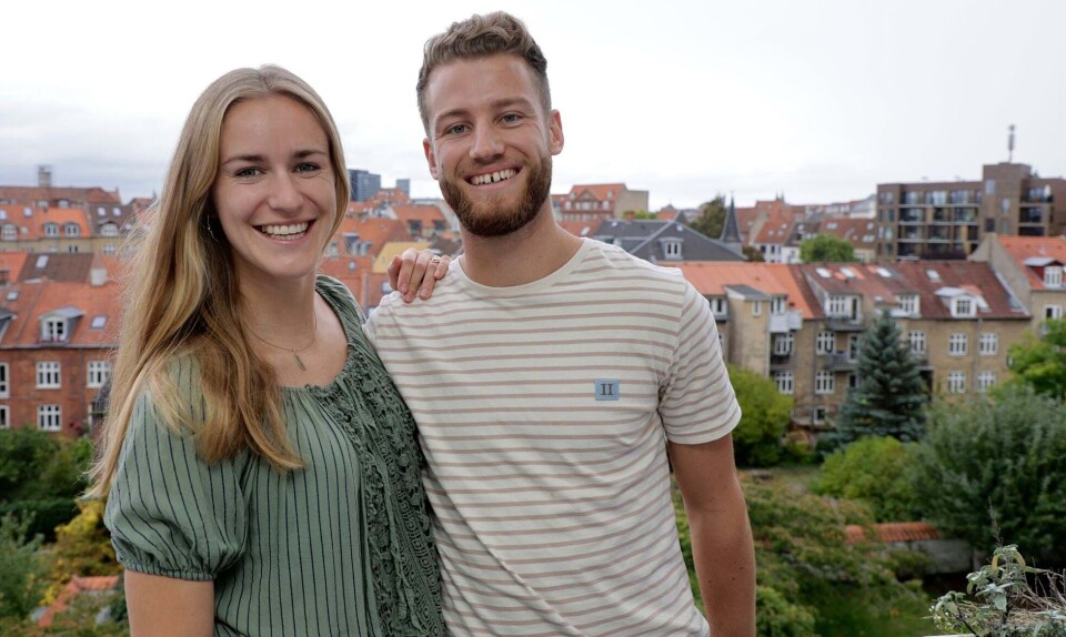 Line og Benjamin kærester Nybyggerne 2021