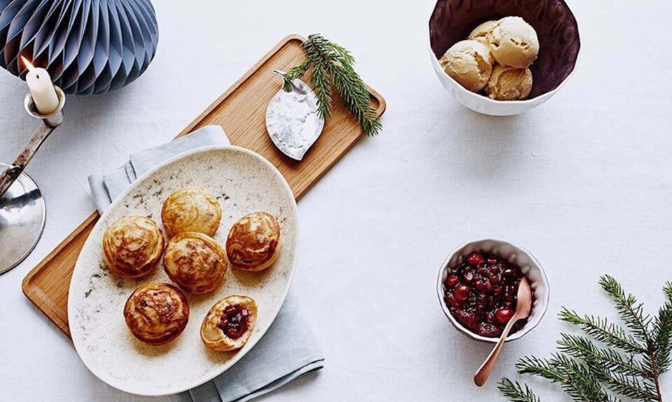 Æbleskiver er skønne til julens mange hyggestunder.